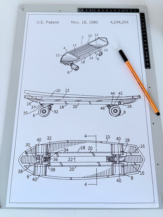 Skateboard Patent